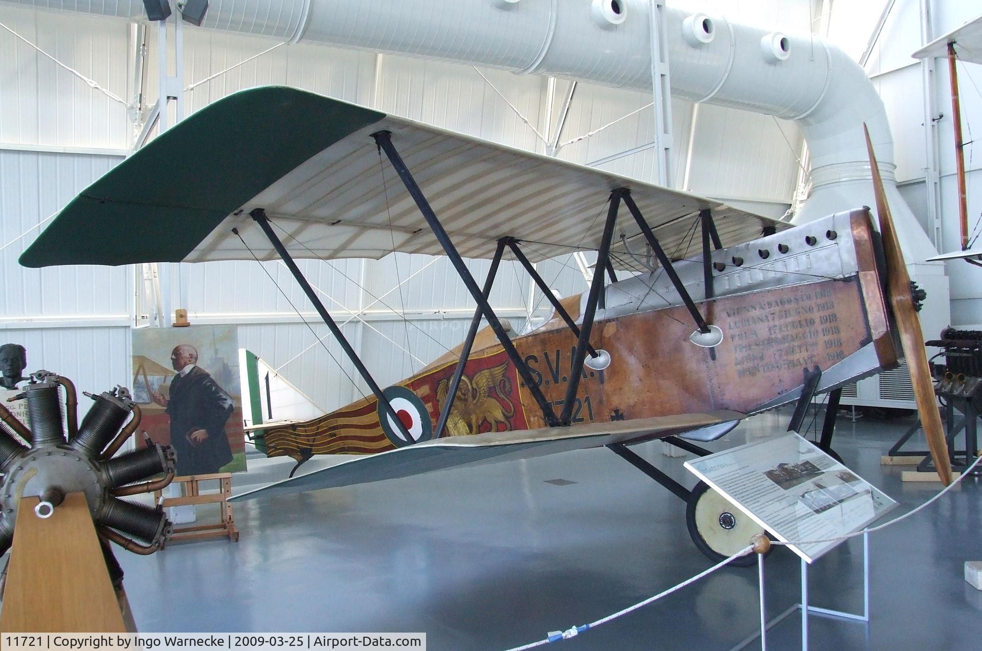 11721, Ansaldo S.V.A.5 C/N Not found 11721, Ansaldo S.V.A.5 at the Museo storico dell'Aeronautica Militare, Vigna di Valle