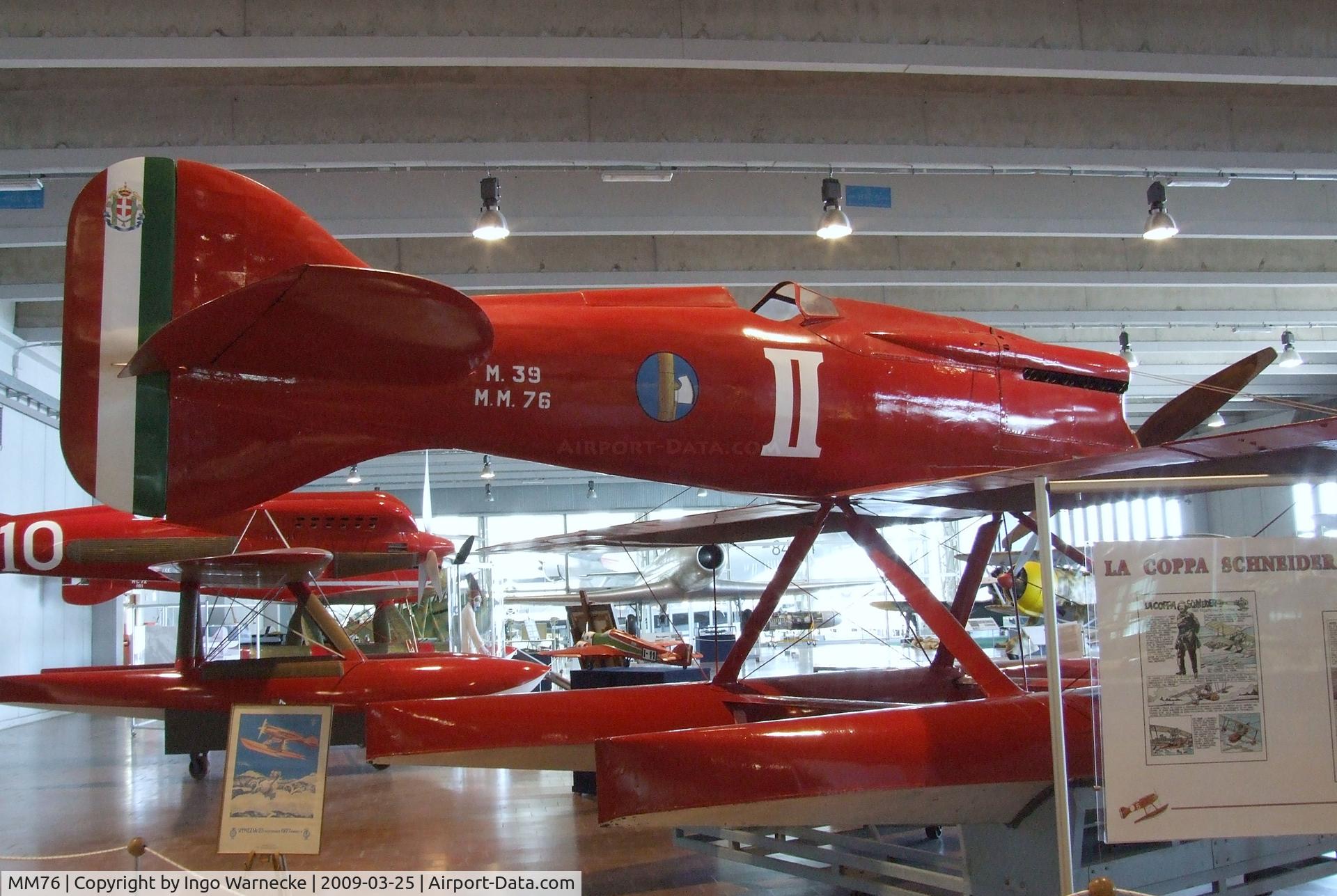 MM76, 1926 Maachi M.39 C/N 5, Macchi M.39 at the Museo storico dell'Aeronautica Militare, Vigna di Valle