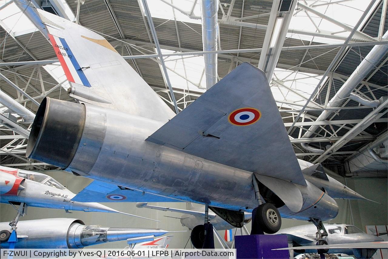F-ZWUI, Nord 1500 Griffon II C/N 02, Nord 1500 Griffon II, Air & Space Museum Paris-Le Bourget (LFPB)
