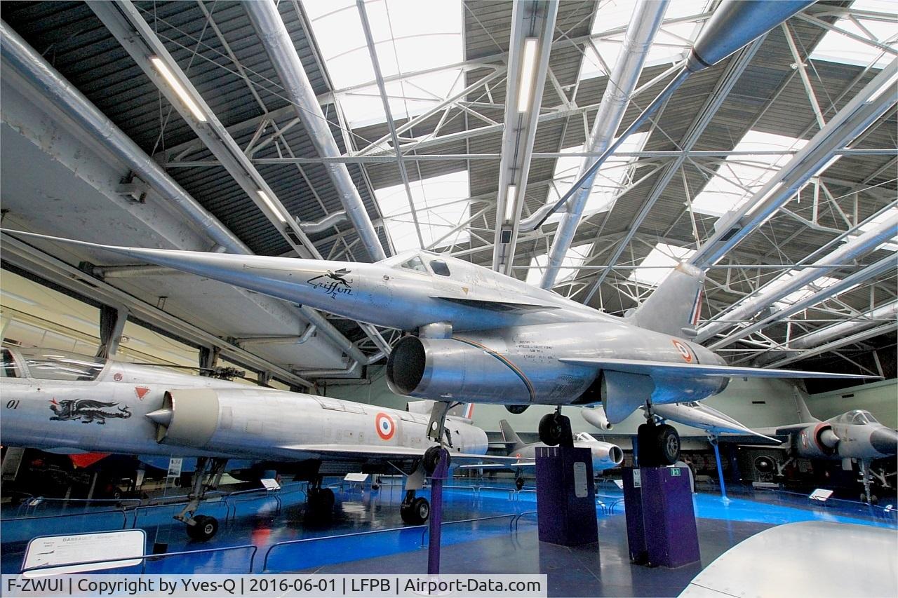 F-ZWUI, Nord 1500 Griffon II C/N 02, Nord 1500 Griffon II, Air & Space Museum Paris-Le Bourget (LFPB)