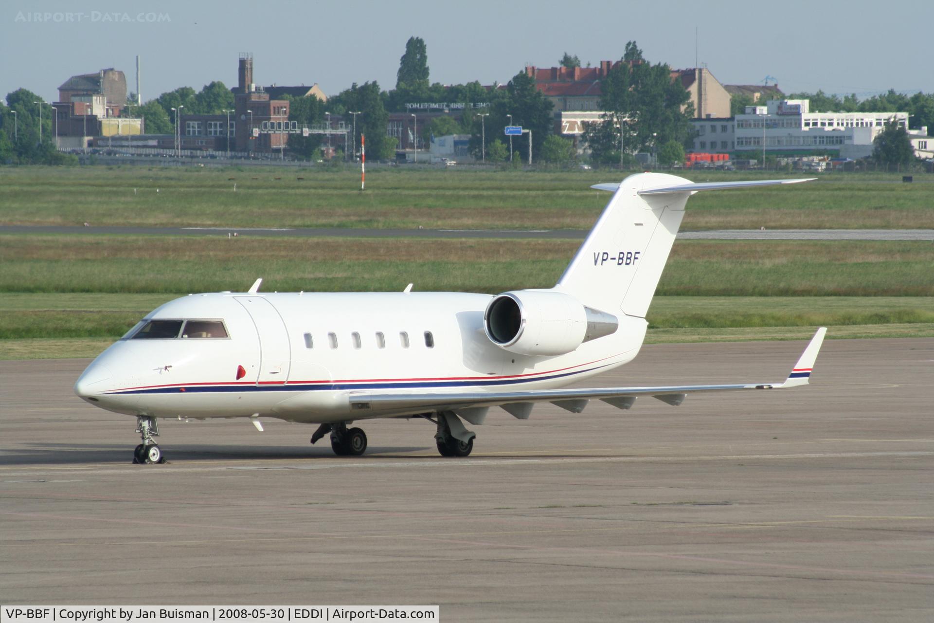 VP-BBF, 1988 Canadair Challenger 601 (CL-600-2A12) C/N 3033, Corporate