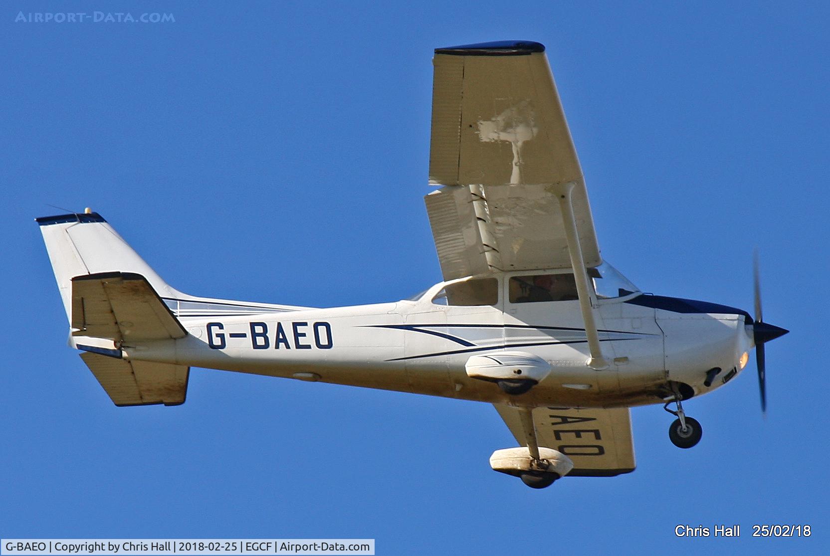 G-BAEO, 1973 Reims F172M Skyhawk Skyhawk C/N 0911, at Sandtoft