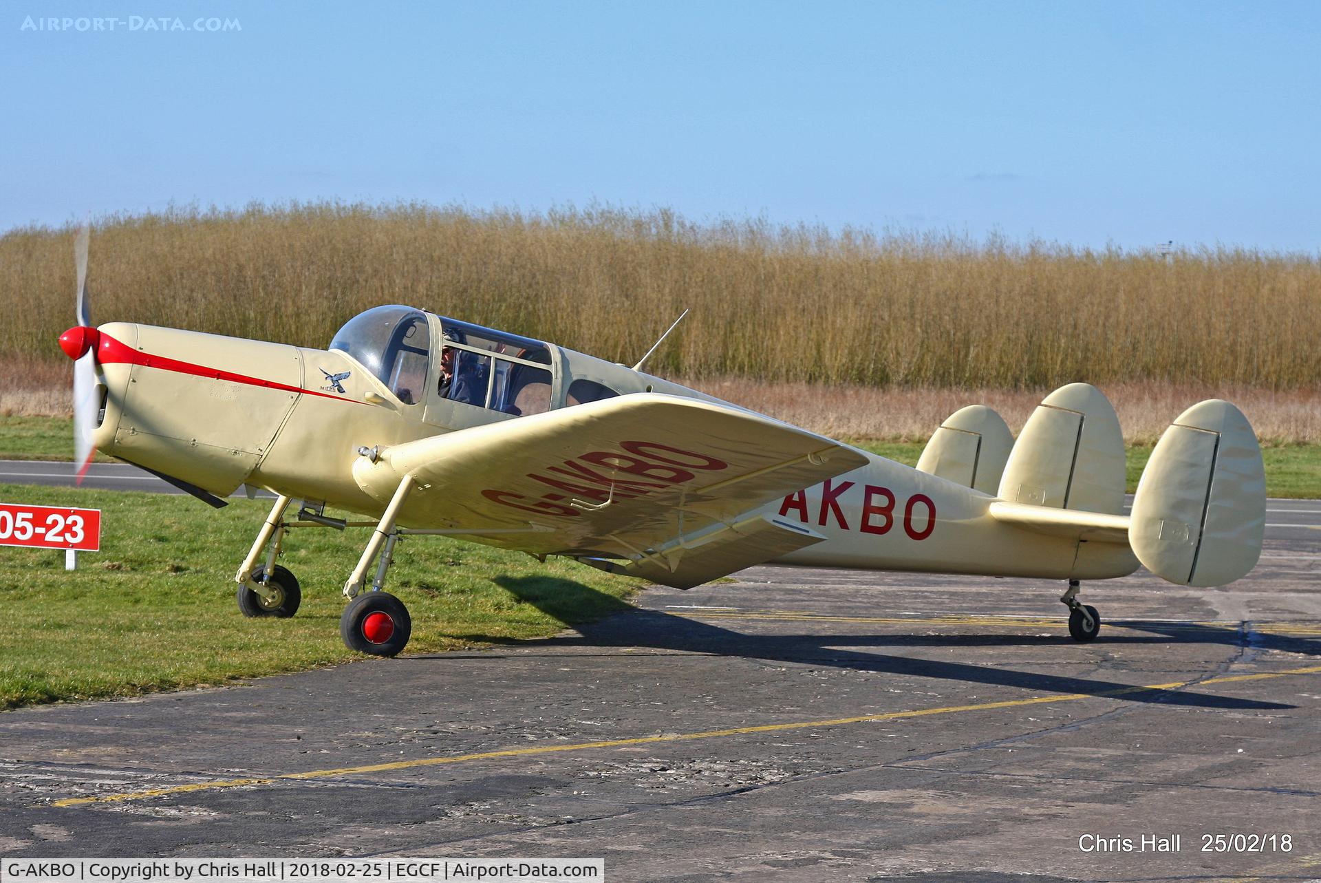 G-AKBO, 1947 Miles M38 Messenger 2A C/N 6378, at Sandtoft