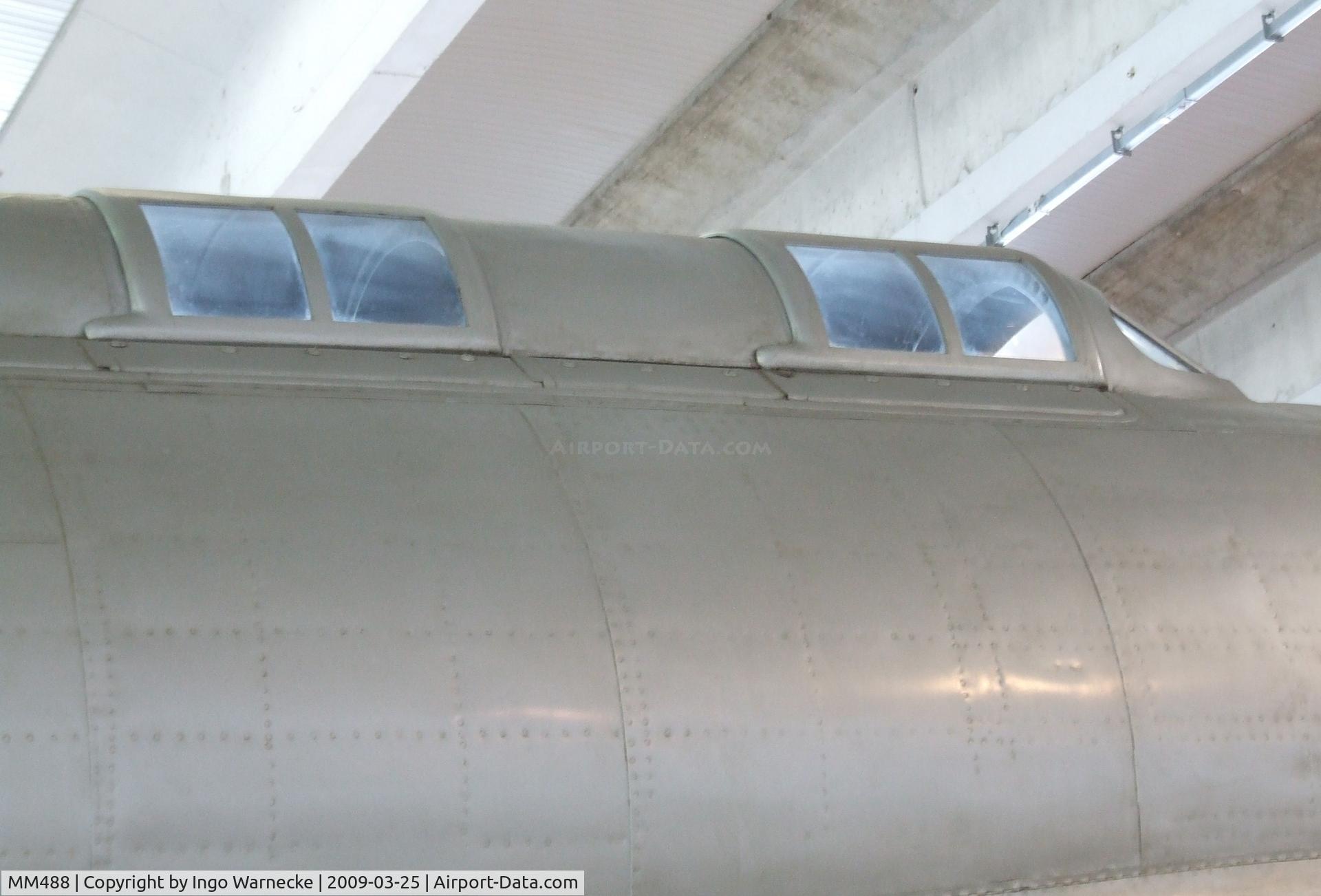 MM488, Caproni Campini CC.1 C/N Not found MM488, Campini-Caproni C.C.1 (N.1) at the Museo storico dell'Aeronautica Militare, Vigna di Valle