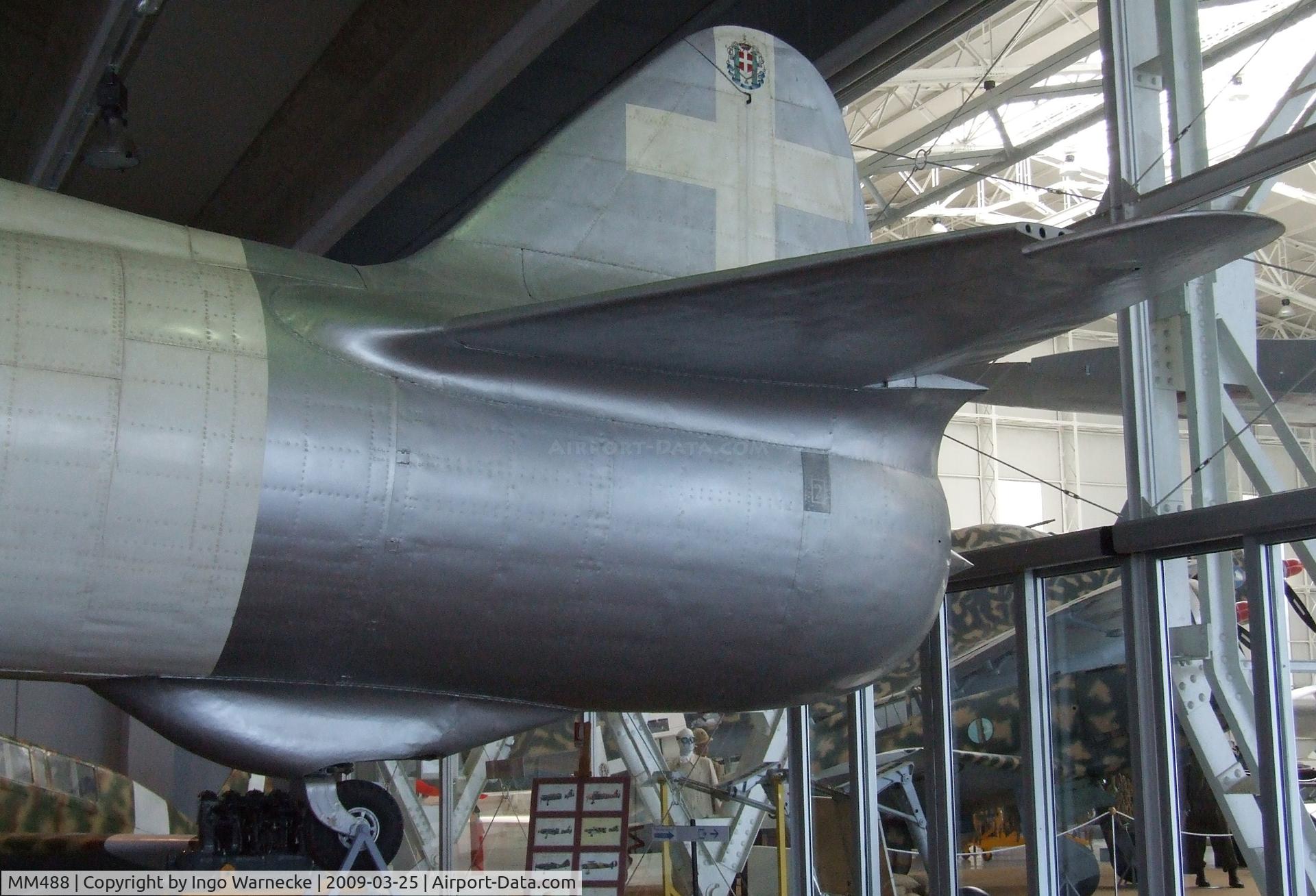 MM488, Caproni Campini CC.1 C/N Not found MM488, Campini-Caproni C.C.1 (N.1) at the Museo storico dell'Aeronautica Militare, Vigna di Valle