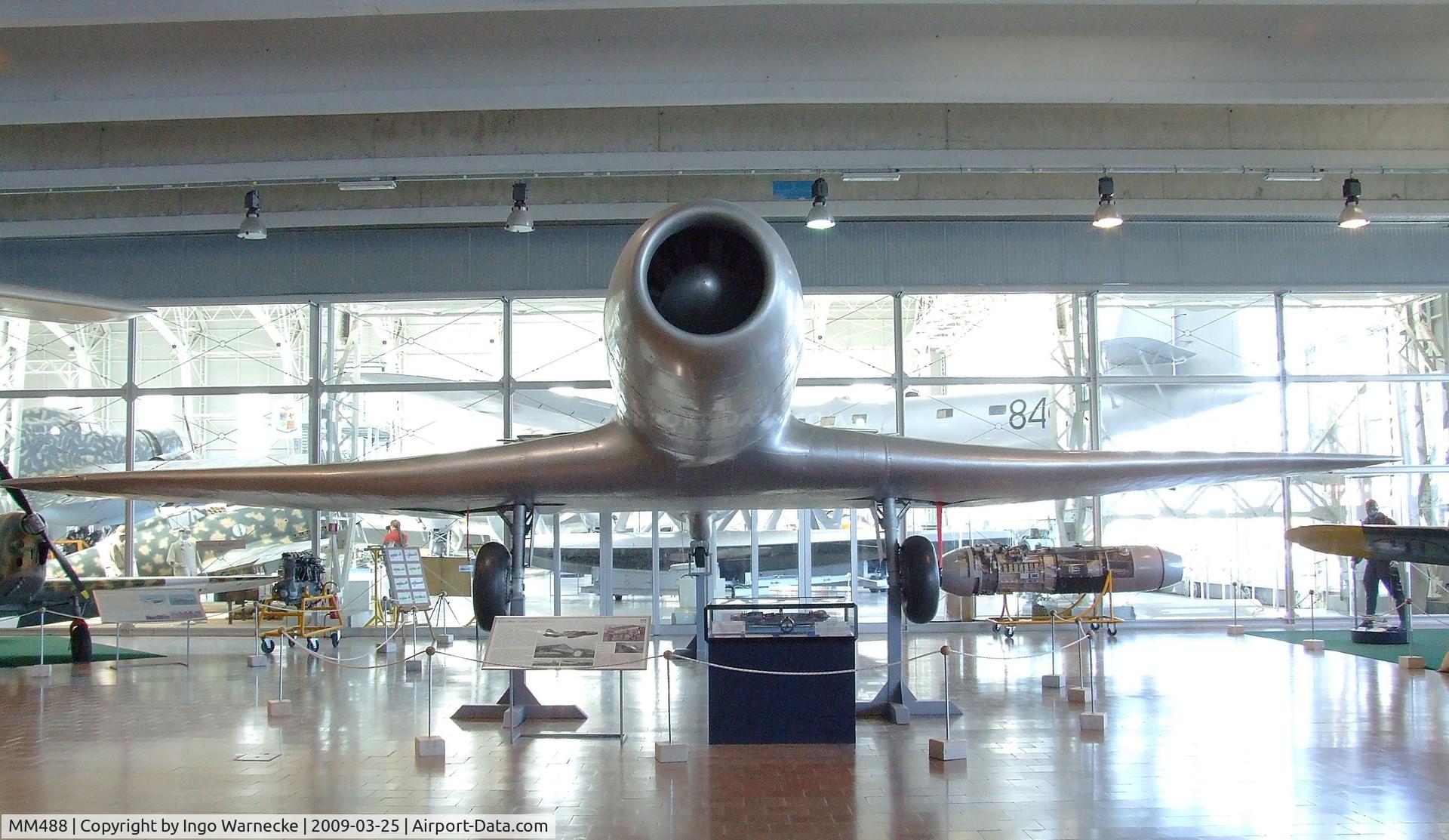 MM488, Caproni Campini CC.1 C/N Not found MM488, Campini-Caproni C.C.1 (N.1) at the Museo storico dell'Aeronautica Militare, Vigna di Valle