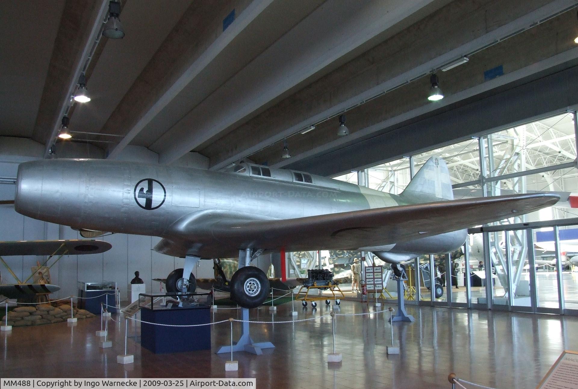MM488, Caproni Campini CC.1 C/N Not found MM488, Campini-Caproni C.C.1 (N.1) at the Museo storico dell'Aeronautica Militare, Vigna di Valle