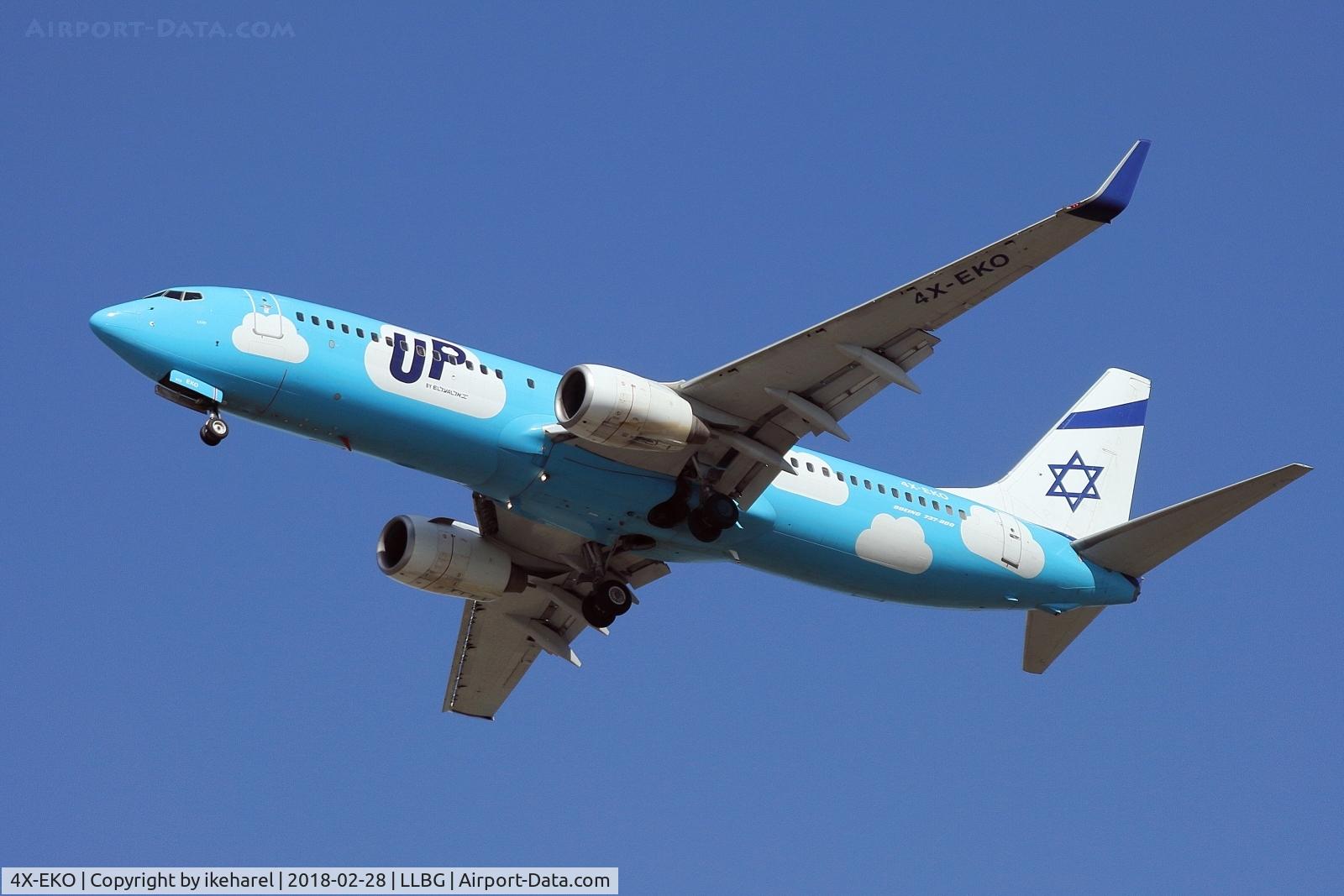 4X-EKO, 2003 Boeing 737-86Q C/N 30287, 