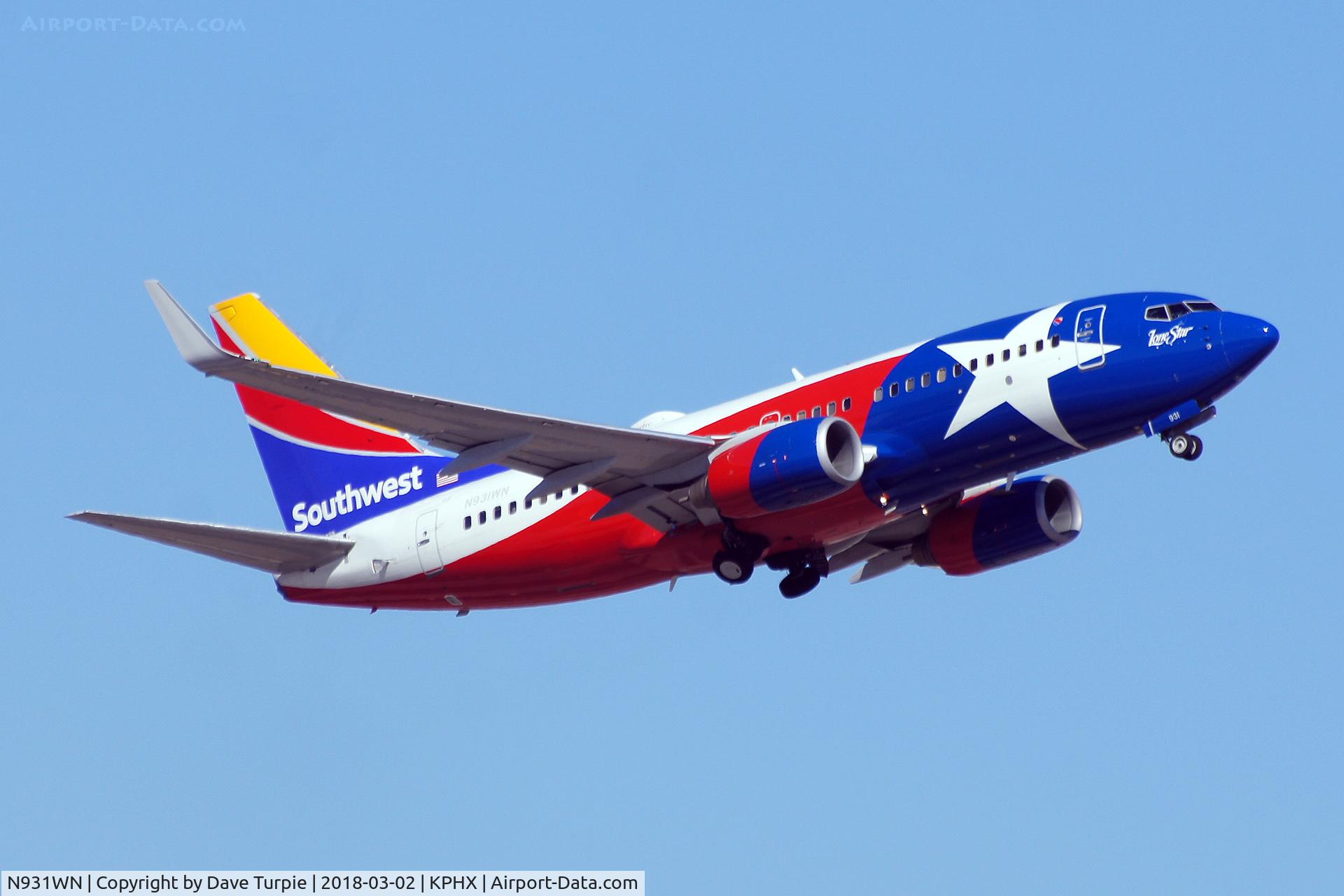 N931WN, 2009 Boeing 737-7H4 C/N 36637, No comment.