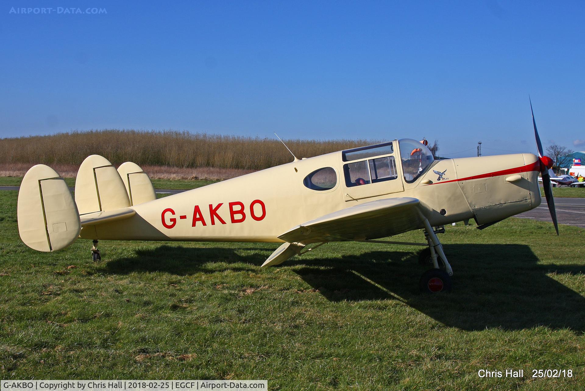 G-AKBO, 1947 Miles M38 Messenger 2A C/N 6378, at Sandtoft