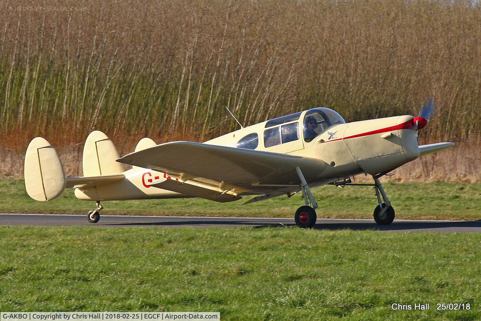G-AKBO, 1947 Miles M38 Messenger 2A C/N 6378, at Sandtoft