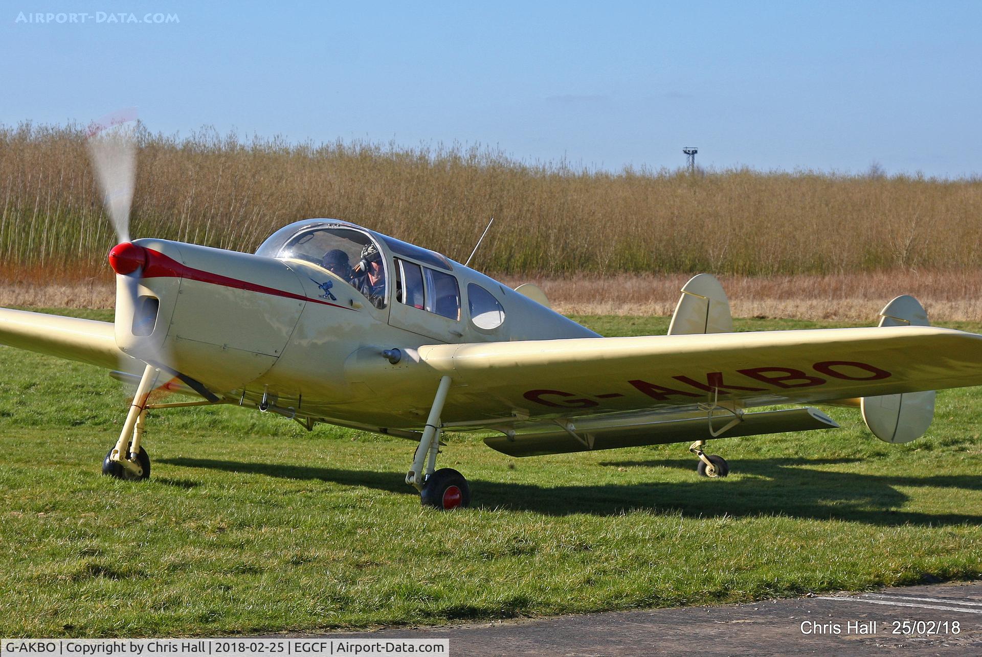G-AKBO, 1947 Miles M38 Messenger 2A C/N 6378, at Sandtoft