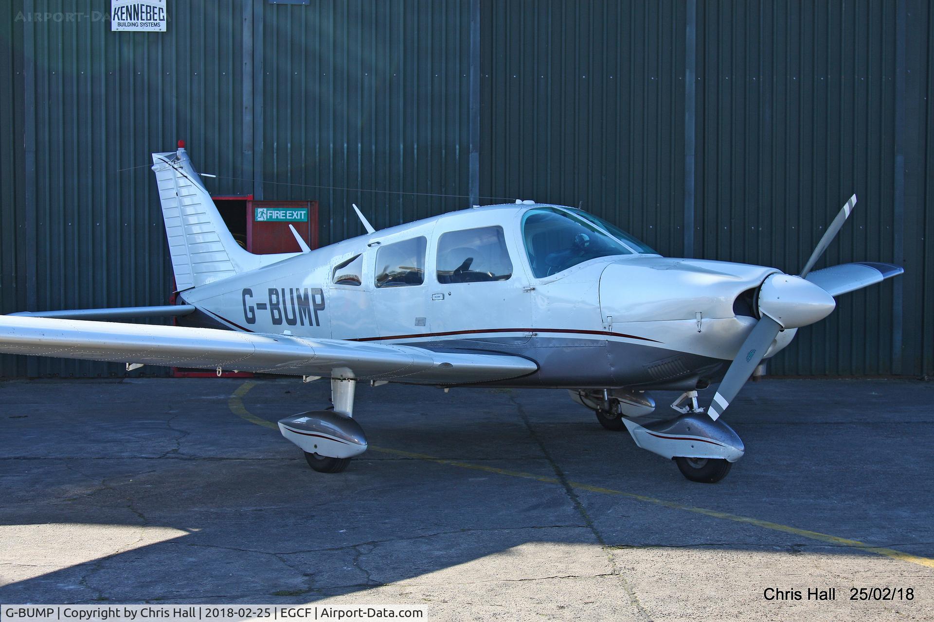 G-BUMP, 1977 Piper PA-28-181 Cherokee Archer II C/N 28-7790437, at Sandtoft