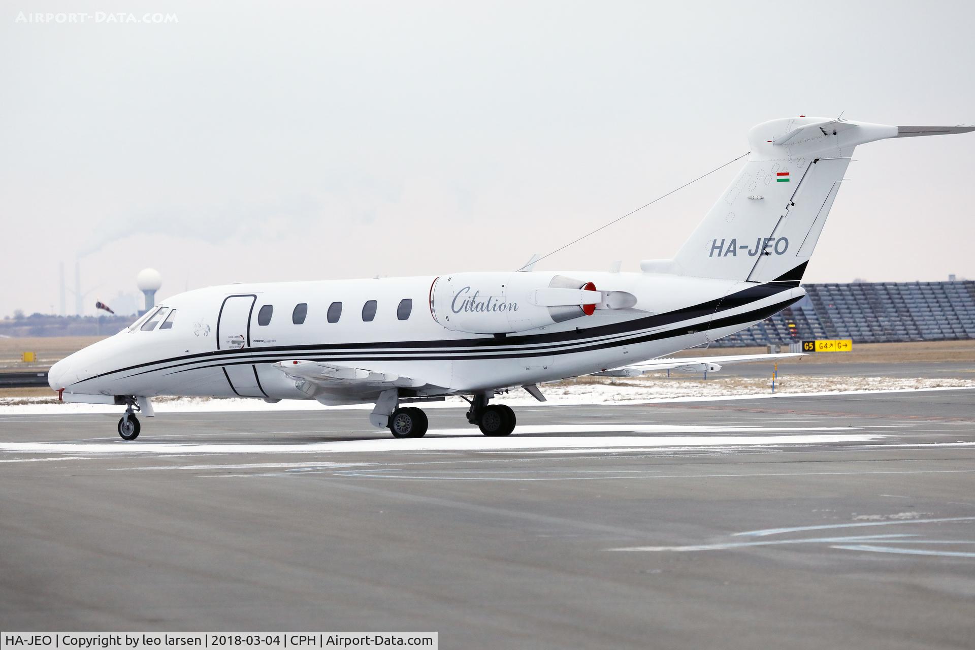 HA-JEO, 1987 Cessna 650 Citation III C/N 650-0142, Copenhagen 4.3.2018