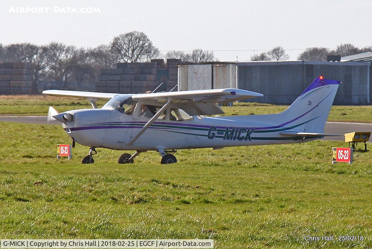 G-MICK, 1977 Reims F172N Skyhawk C/N 1592, at Sandtoft