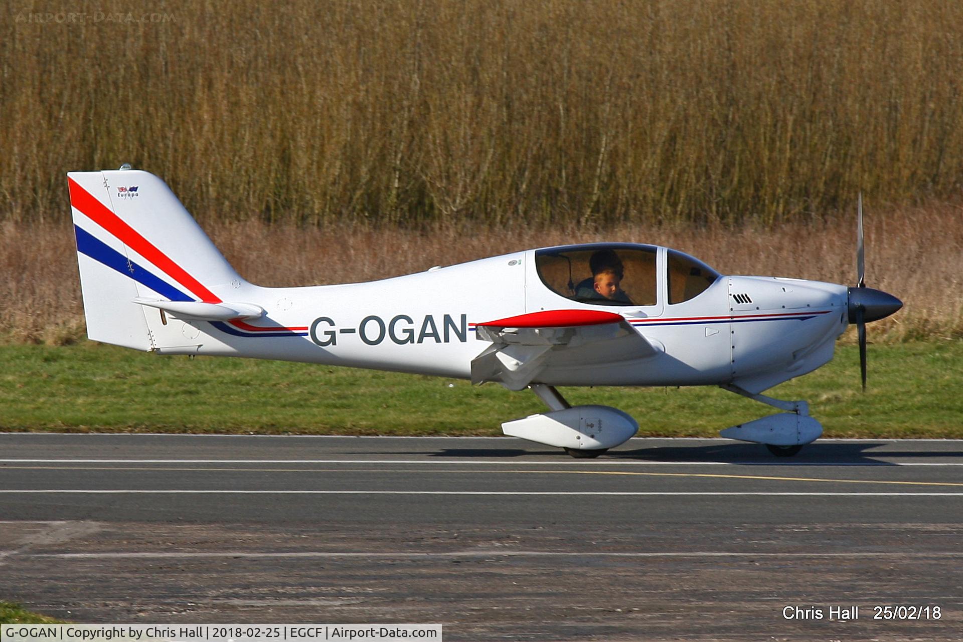 G-OGAN, 1999 Europa Tri Gear C/N PFA 247-12734, at Sandtoft