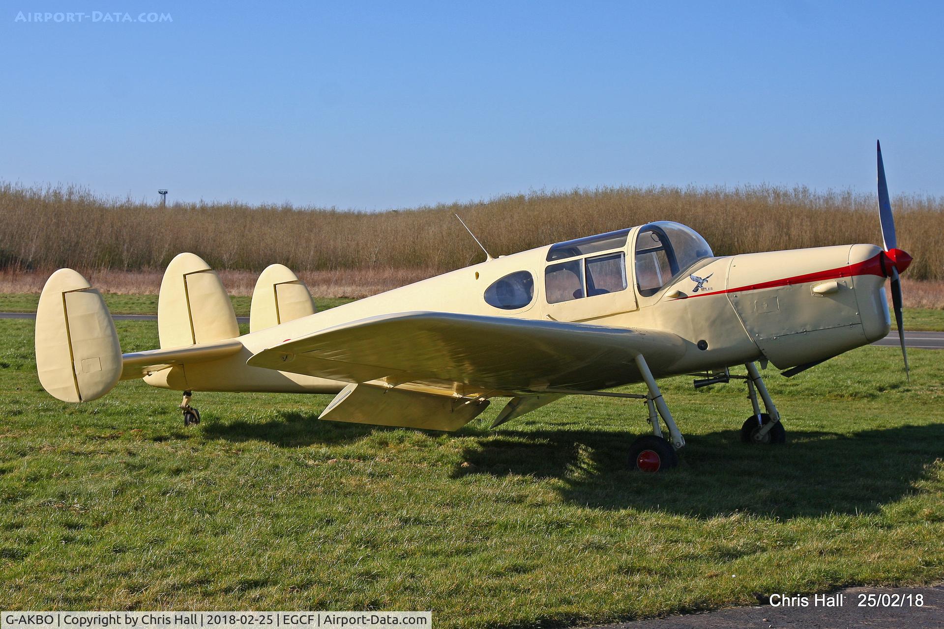 G-AKBO, 1947 Miles M38 Messenger 2A C/N 6378, at Sandtoft