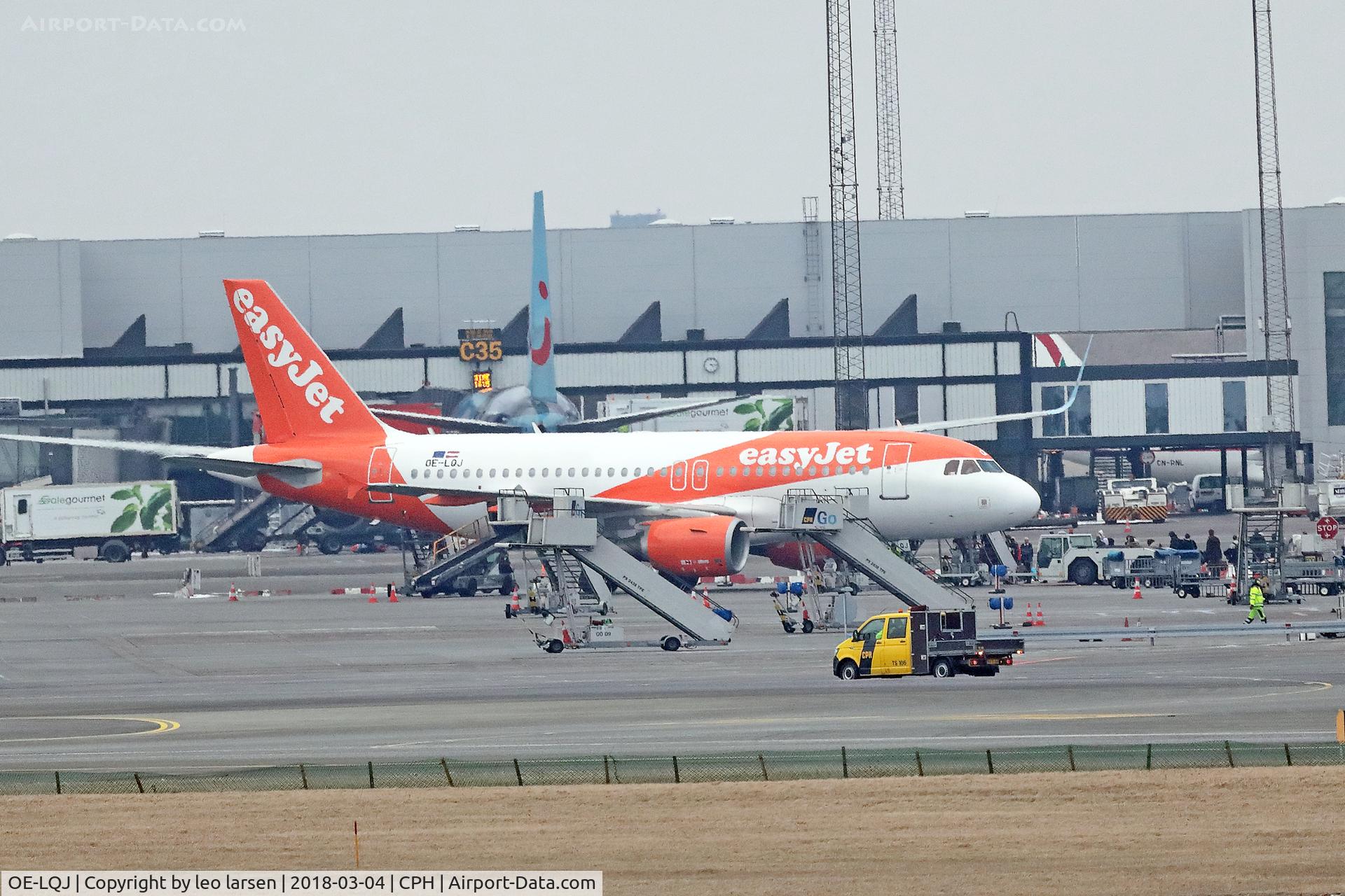 OE-LQJ, 2009 Airbus A319-111 C/N 4080, Copenhagen 4.3.2018