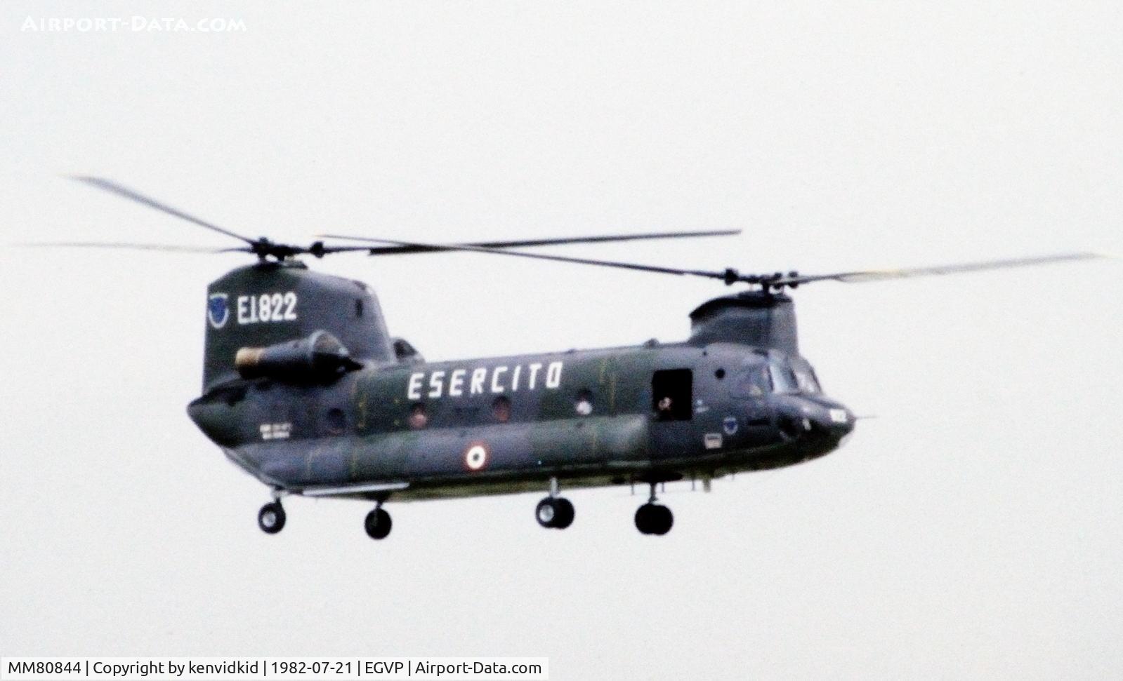 MM80844, Boeing Vertol CH-47C Chinook C/N M-023, At Middle Wallop.