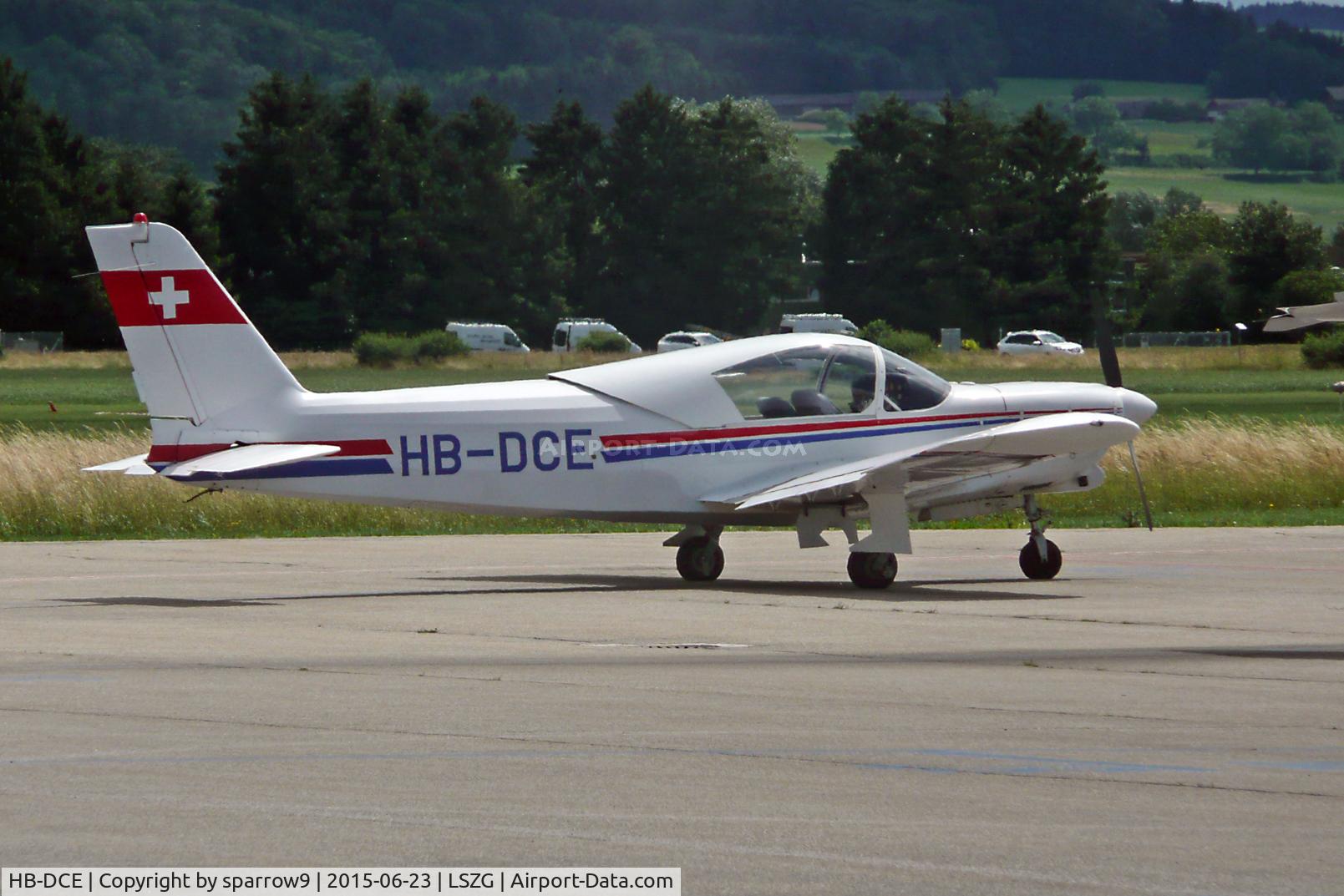 HB-DCE, 1970 Wassmer WA-421-250 C/N 420, At Grenchen