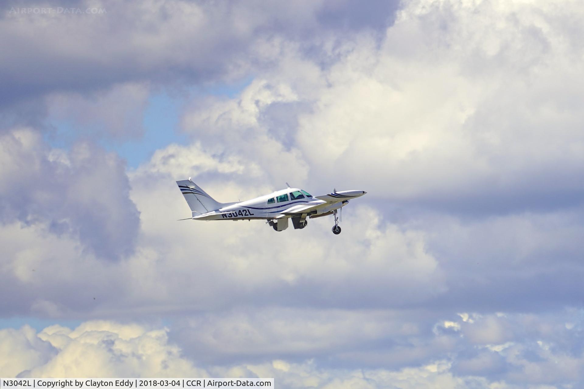 N3042L, 1965 Cessna 310J C/N 310J0042, Buchanan Field Concord California 2018.