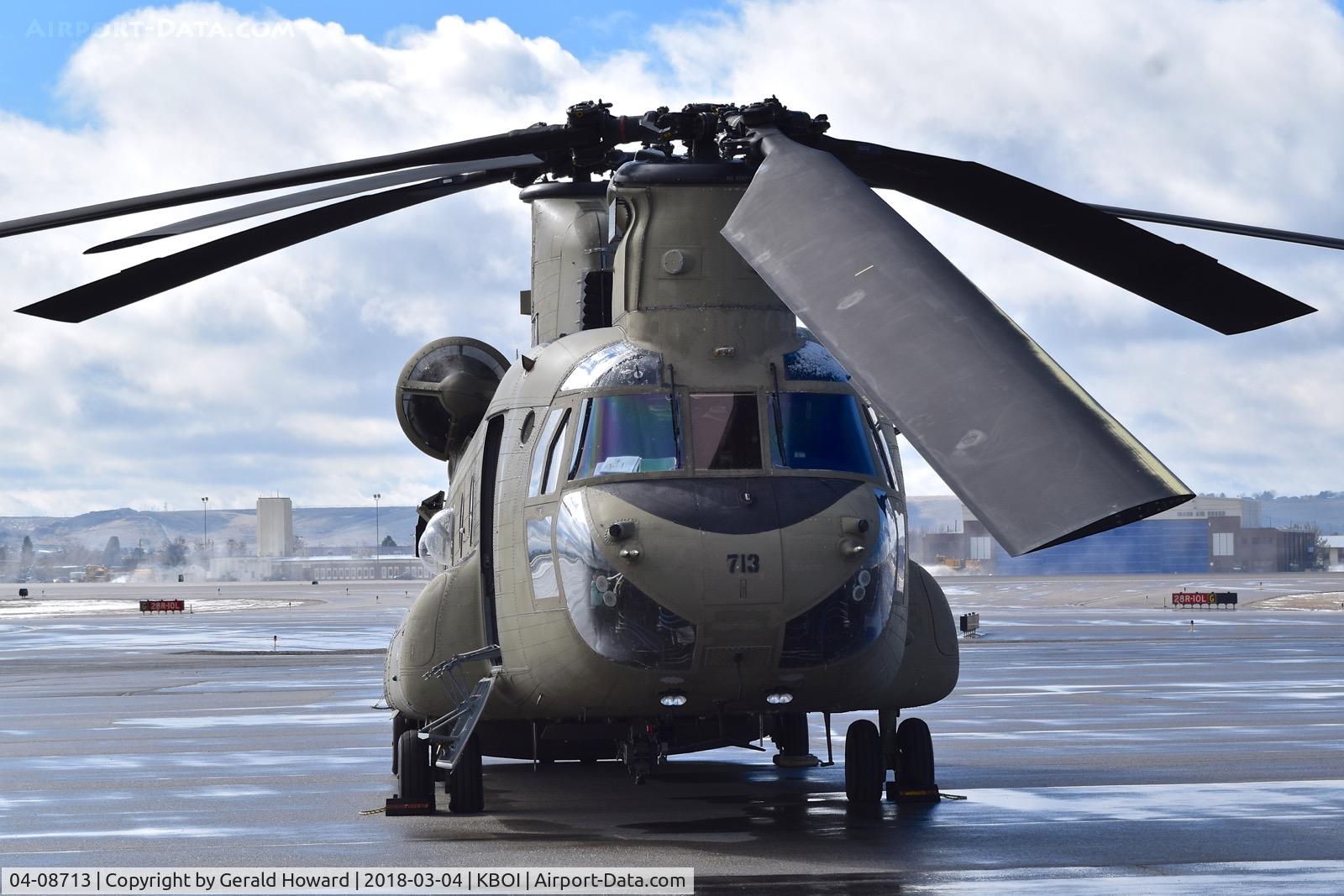 04-08713, 2004 Boeing CH-47F Chinook C/N M.8713, Parked on the north GA ramp.