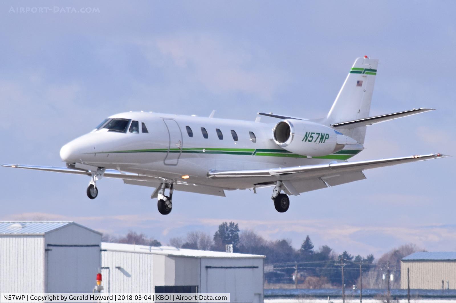 N57WP, 2003 Cessna 560XL Citation Excel C/N 560-5317, On final for RWY 10L.