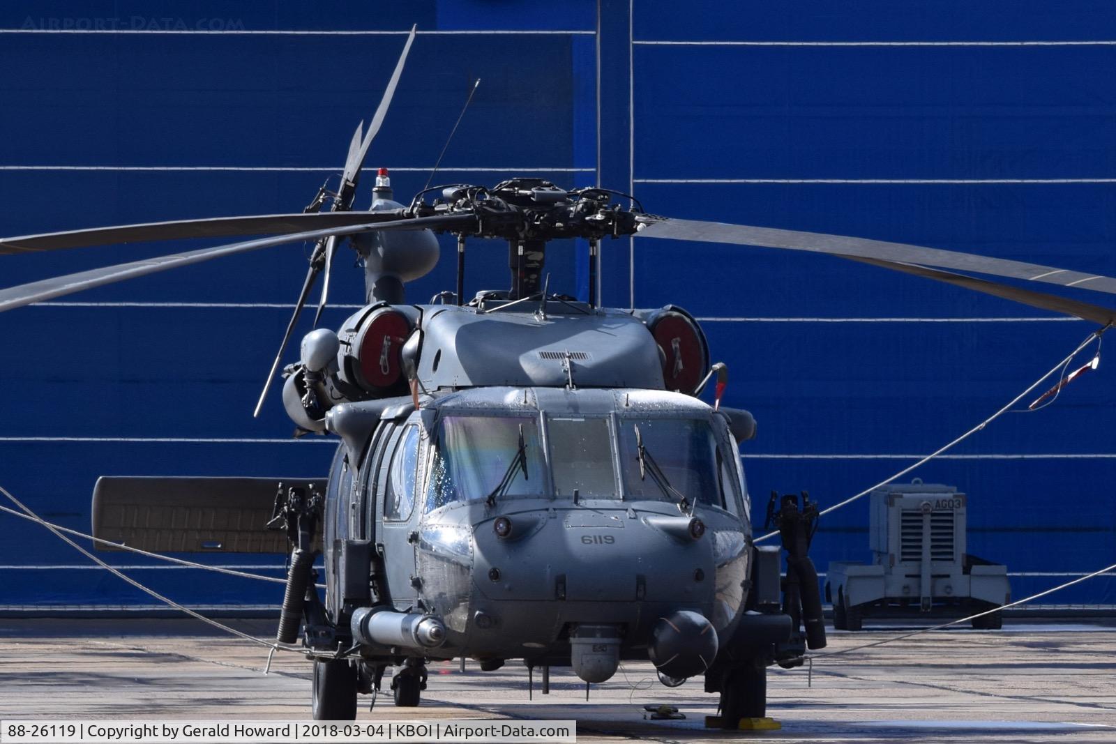88-26119, 1988 Sikorsky HH-60G Pave Hawk C/N 70-1339, 129th RW, 129th RQS, Moffett Field, CA.