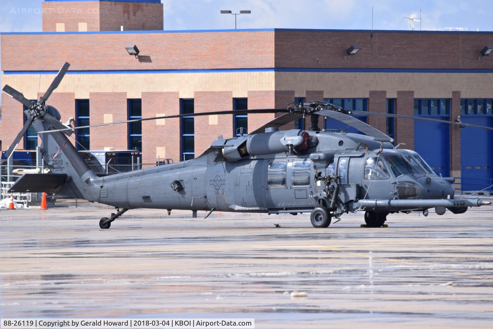 88-26119, 1988 Sikorsky HH-60G Pave Hawk C/N 70-1339, 129th RW, 129th RQS, Moffett Field, CA.