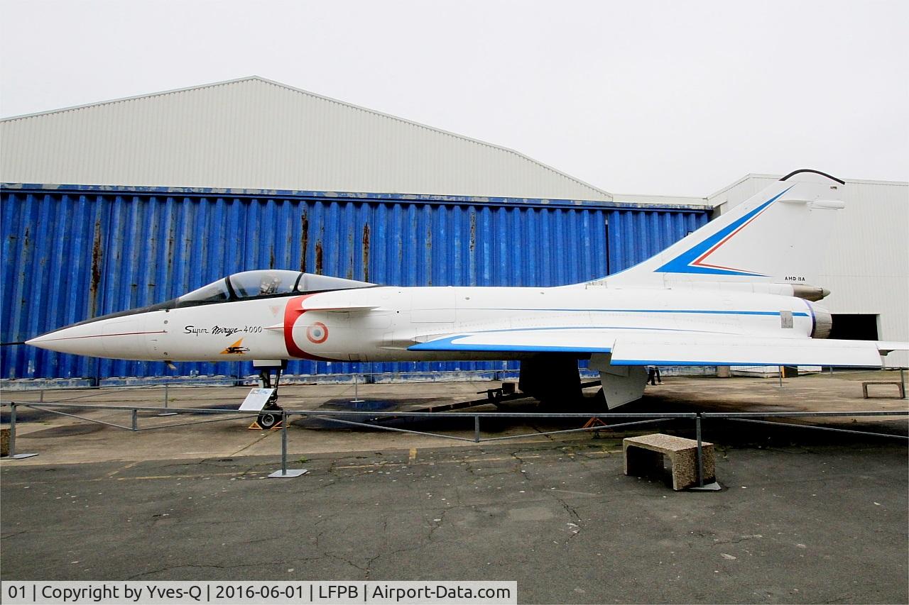 01, 1979 Dassault Mirage 4000 C/N 01, Dassault Mirage 4000, Air & Space Museum Paris-Le Bourget (LFPB)