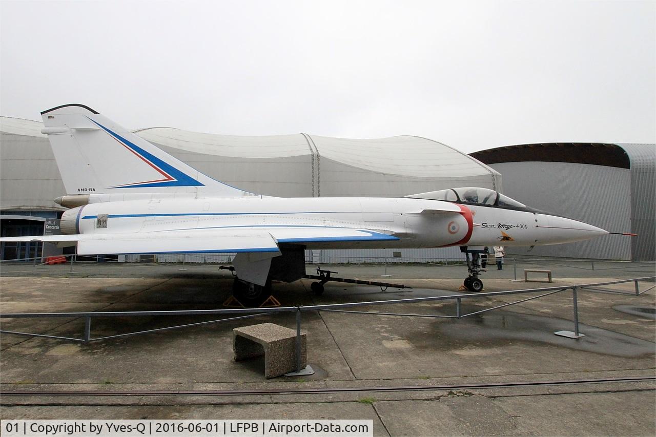 01, 1979 Dassault Mirage 4000 C/N 01, Dassault Mirage 4000, Air & Space Museum Paris-Le Bourget (LFPB)