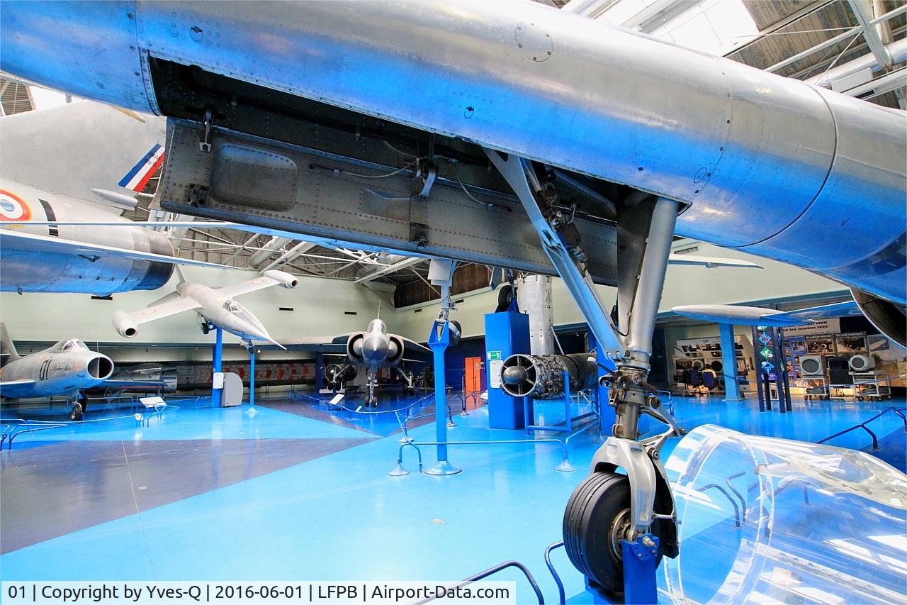 01, Leduc 022 C/N 01, Leduc 022, Front landing gear close up view, Air & Space Museum Paris-Le Bourget (LFPB)
