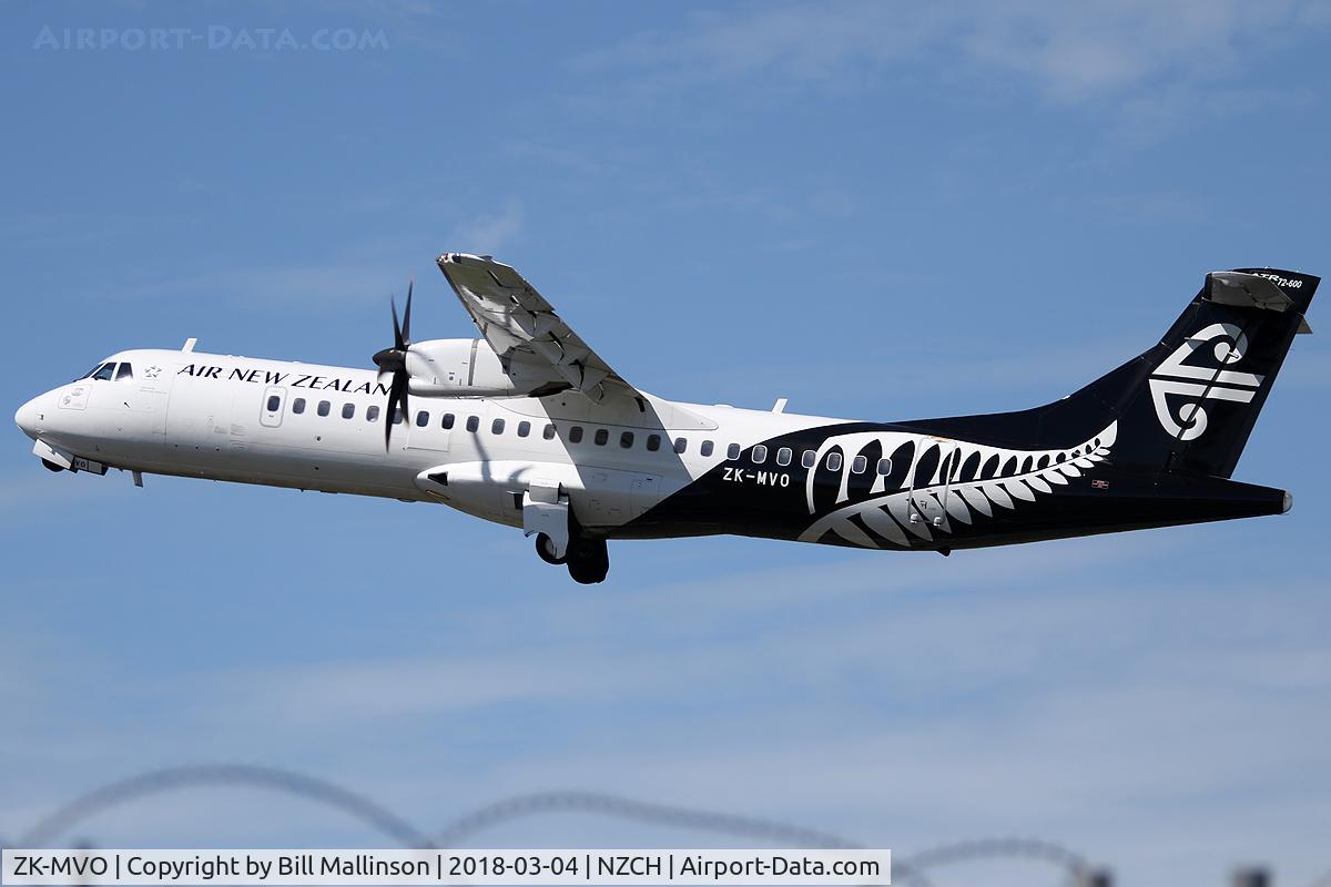 ZK-MVO, 2015 ATR 72-600 (72-212A) C/N 1299, off to PMR