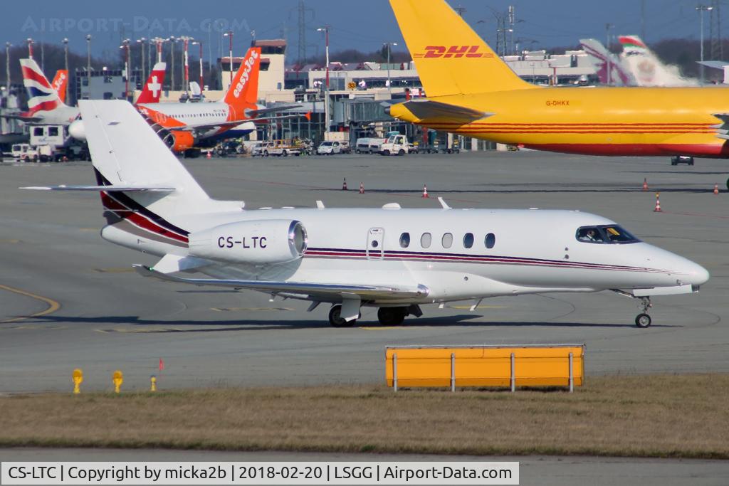 CS-LTC, 2017 Cessna 680A Citation Latitude C/N 680A-0070, Taxiing