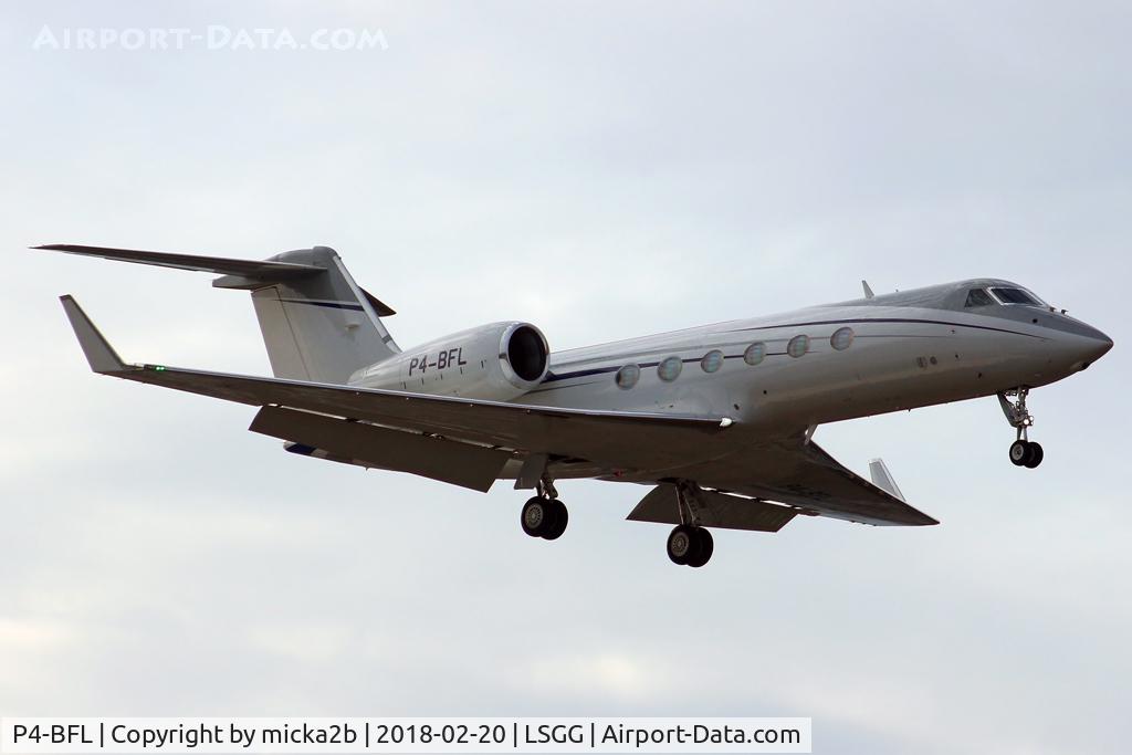 P4-BFL, 2007 Gulfstream Aerospace G-IV-X Gulfstream G450 C/N 4066, Landing
