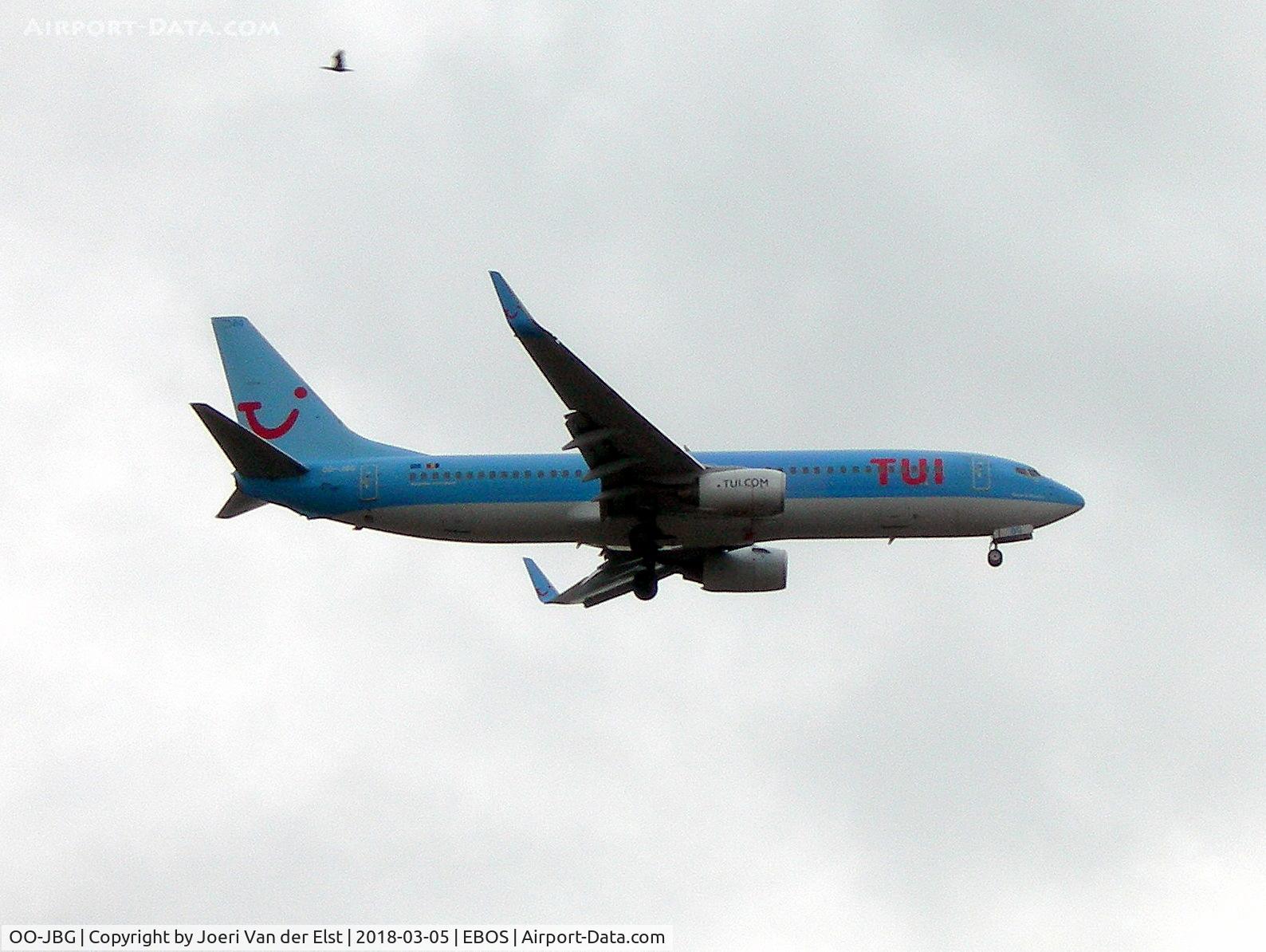OO-JBG, 2008 Boeing 737-8K5 C/N 35142, Training Flight