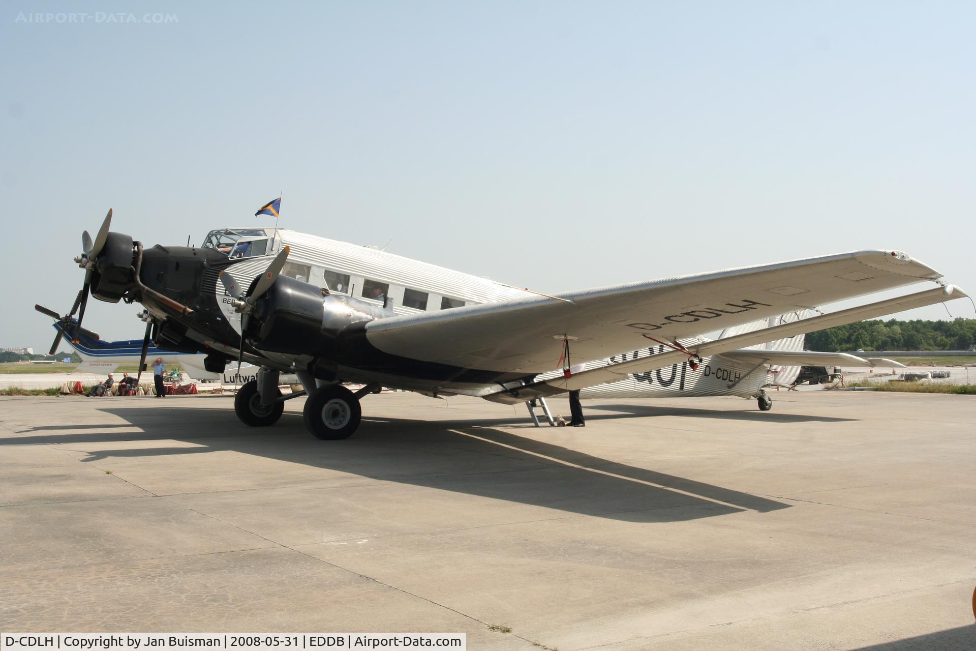 D-CDLH, 1936 Junkers Ju-52/3m C/N 130714, Lufthansa Traditionsflug