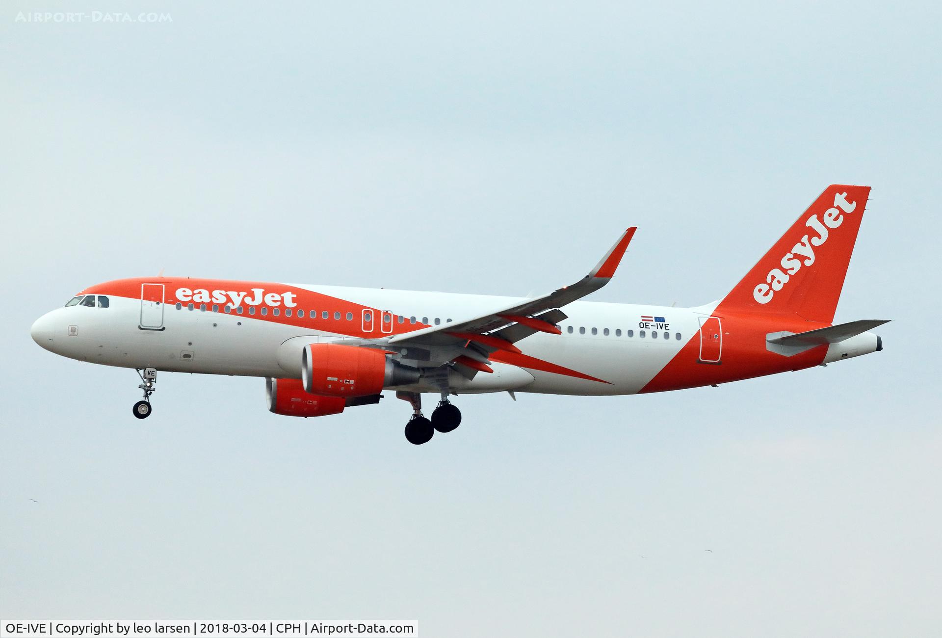 OE-IVE, 2016 Airbus A320-214 C/N 7132, Copenhagen 4.3.2018