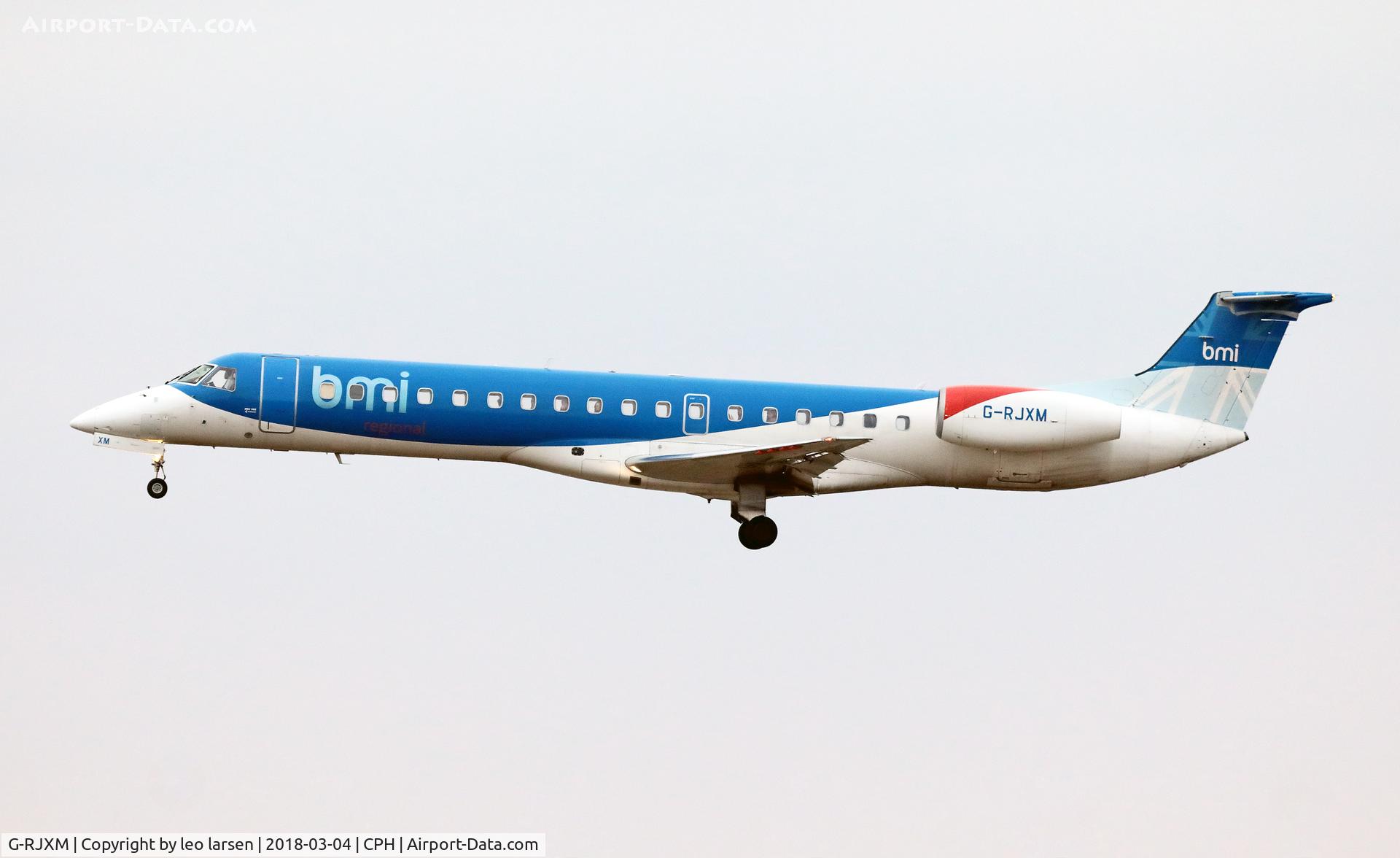 G-RJXM, 2000 Embraer ERJ-145MP (EMB-145MP) C/N 145216, Copenhagen 4.3.2018
