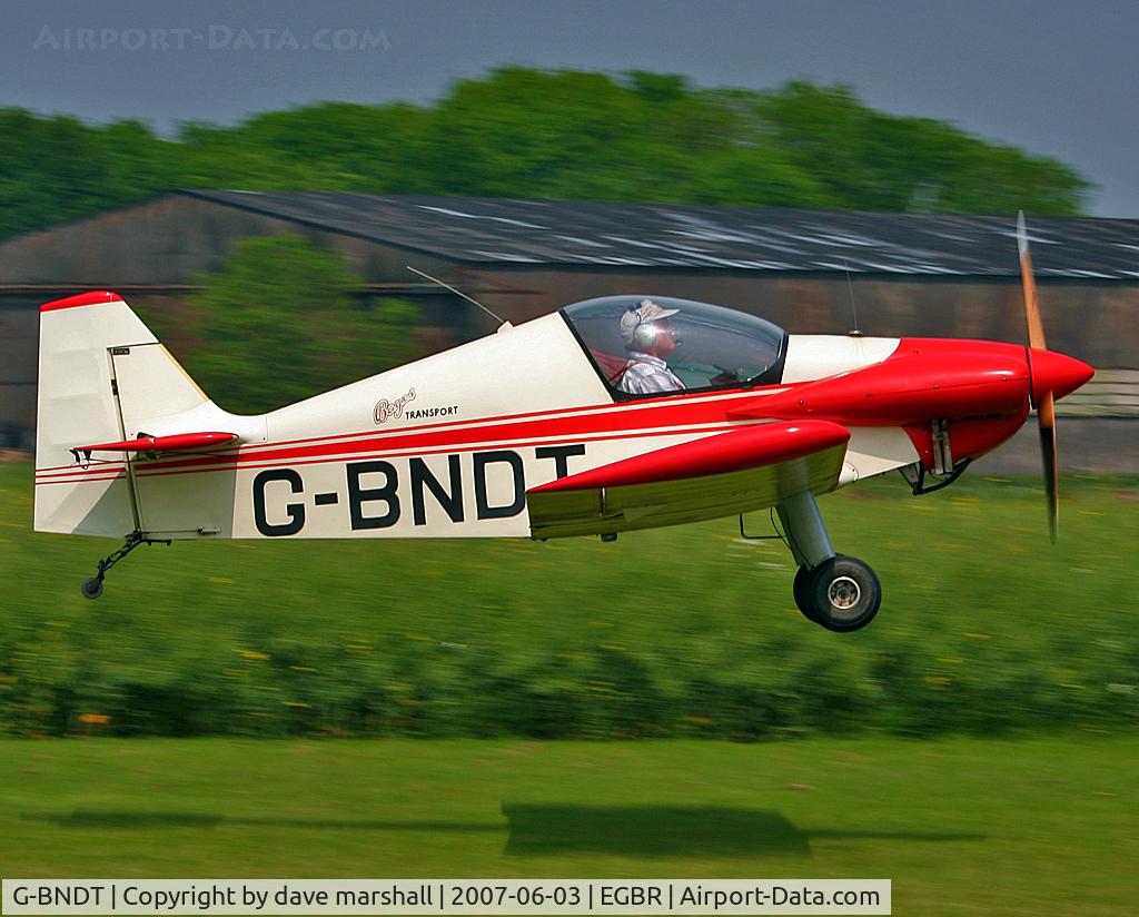 G-BNDT, 1987 Brugger MB-2 Colibri C/N PFA 043-10981, Old favourite