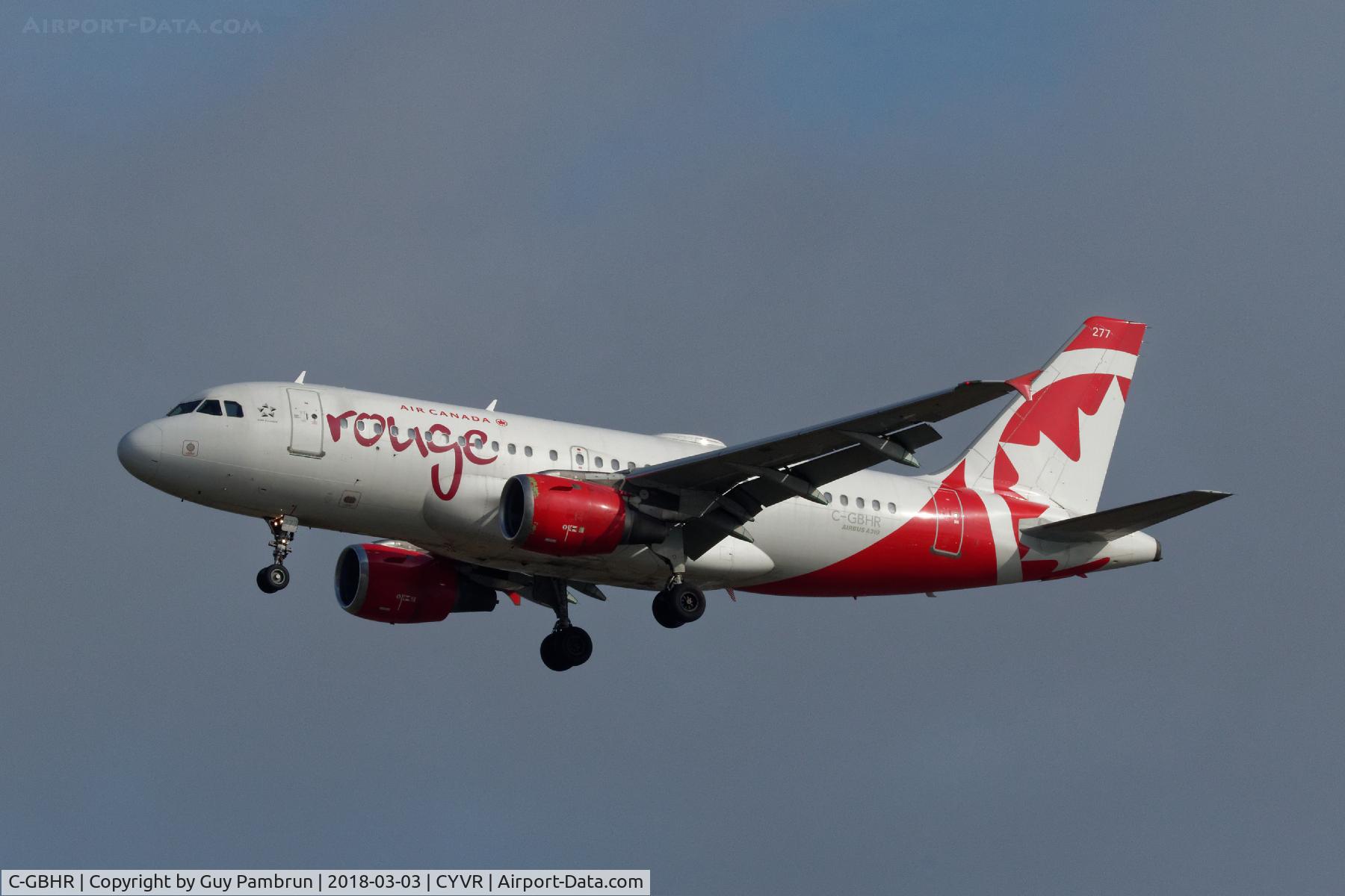 C-GBHR, 1998 Airbus A319-114 C/N 785, Landing