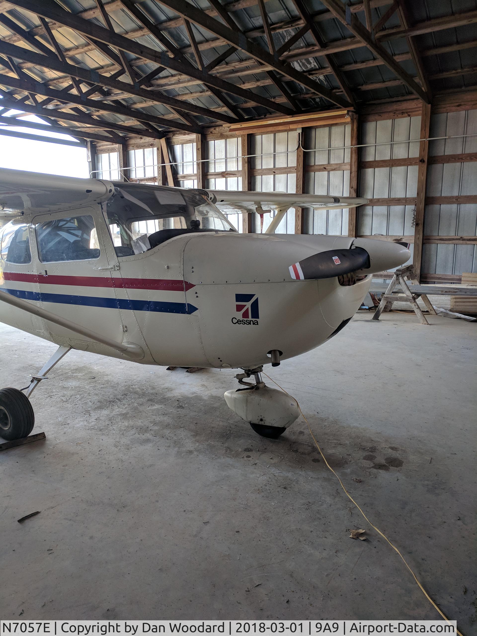 N7057E, 1960 Cessna 175A Skylark C/N 56557, Ready to spread her wings