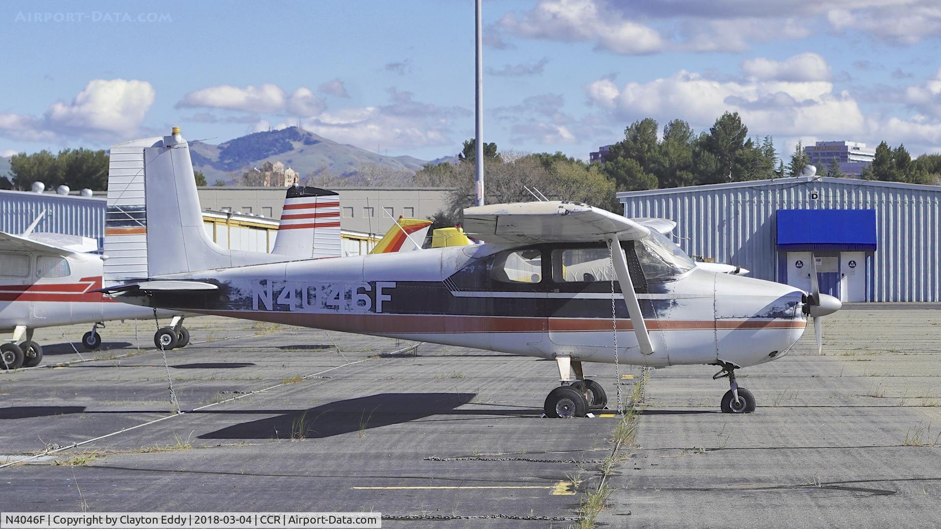 N4046F, 1958 Cessna 172 C/N 36946, Buchanan Field Concord California 2018.