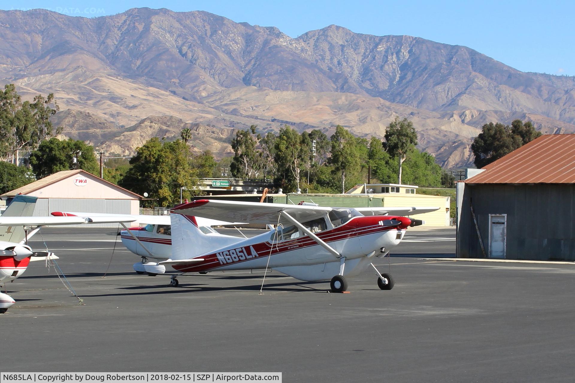 N685LA, 1965 Cessna 185D Skywagon C/N 185-0876, 1965 Cessna 185D SKYWAGON, Continental O-470 230 Hp, pannier equipped
