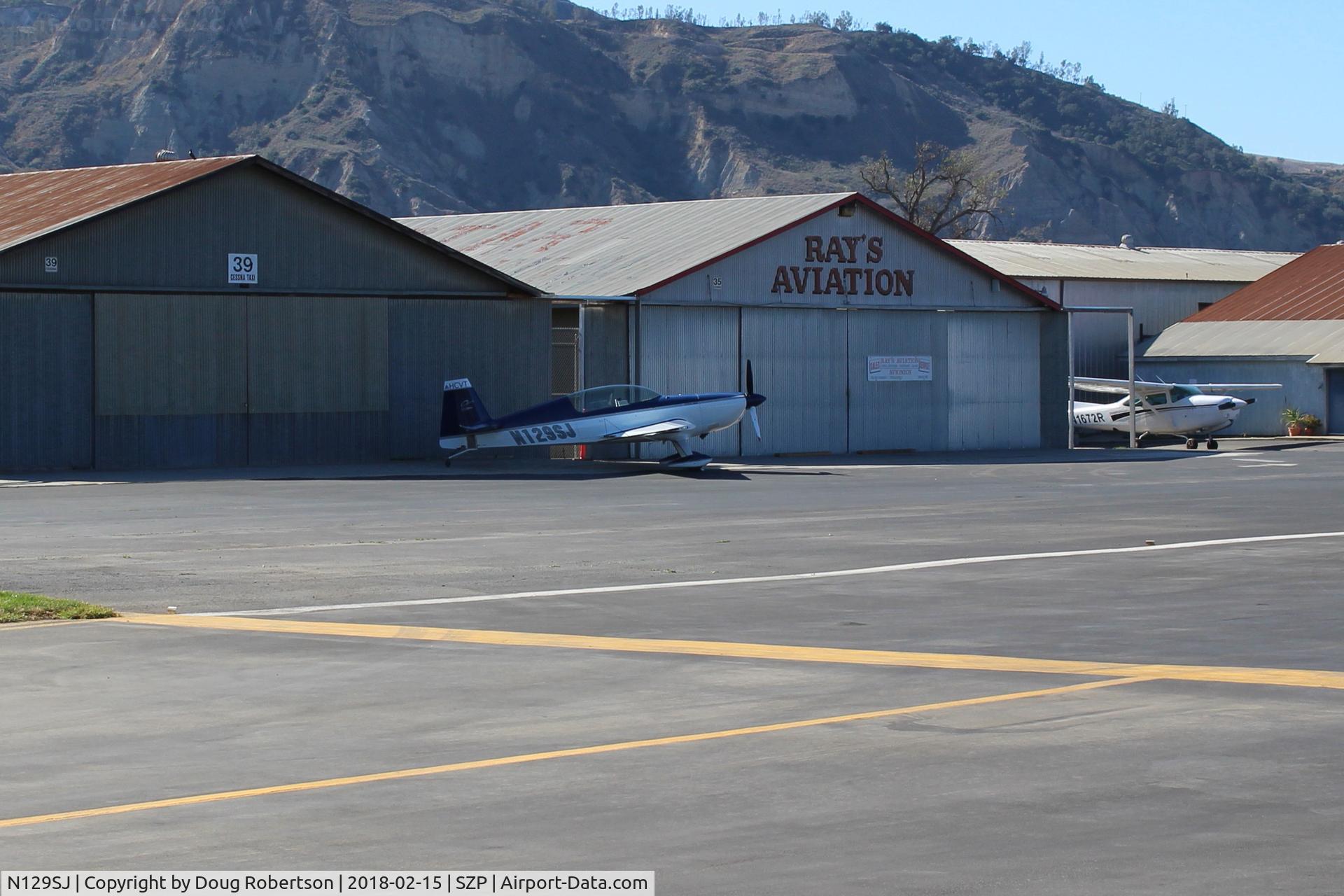 N129SJ, 2001 Extra EA-300L C/N 129, 2001 Extra Fleugzeugbau Gmbh EA-300L, Lycoming AEIO-540 300 Hp, low wing version, near Ray's Aviation