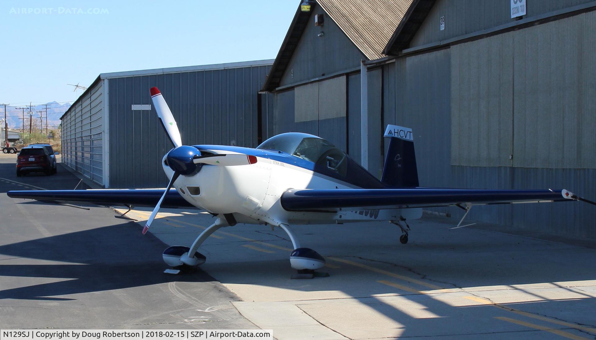 N129SJ, 2001 Extra EA-300L C/N 129, 2001 Extra Flugzeugbau Gmbh EA-300L, Lycoming AEIO-540 300 Hp, fully inverted systems, low wing version
