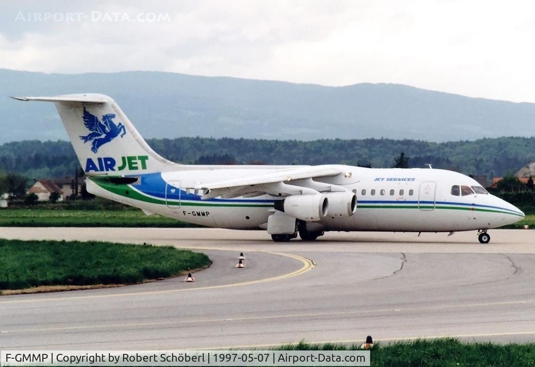 F-GMMP, 1990 British Aerospace 146-200QC C/N E2176, F-GMMP @ LOWG