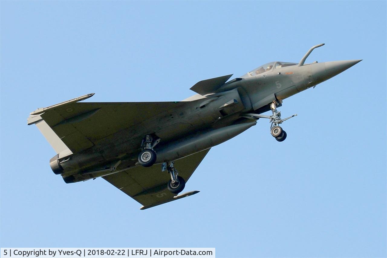 5, Dassault Rafale M C/N 5, Dassault Rafale M, Short approach rwy 08, Landivisiau Naval Air Base (LFRJ)