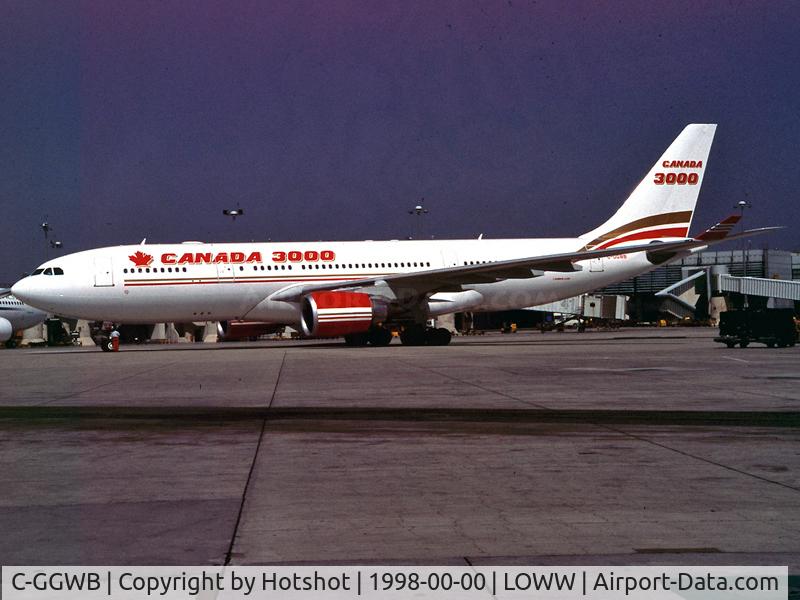 C-GGWB, 1998 Airbus A330-202 C/N 211, Colourful livery already history