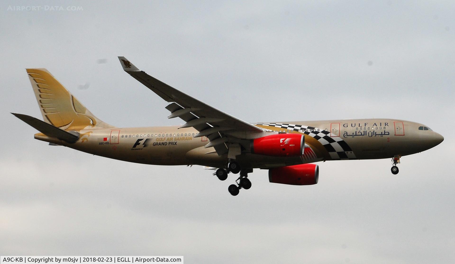 A9C-KB, 1999 Airbus A330-243 C/N 281, Taken from the grass verge on 29L threshold